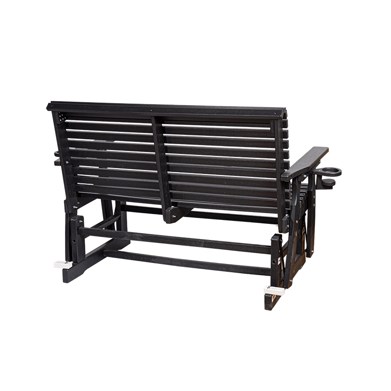 Säänkestävä HDPE Outdoor Patio Glider -tuoli