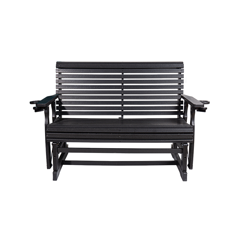 Säänkestävä HDPE Outdoor Patio Glider -tuoli