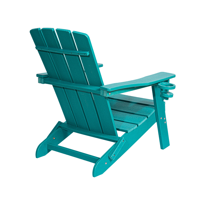 Lake Blue Pieni HDPE Adirondack-tuoli ruostumattomasta teräksestä